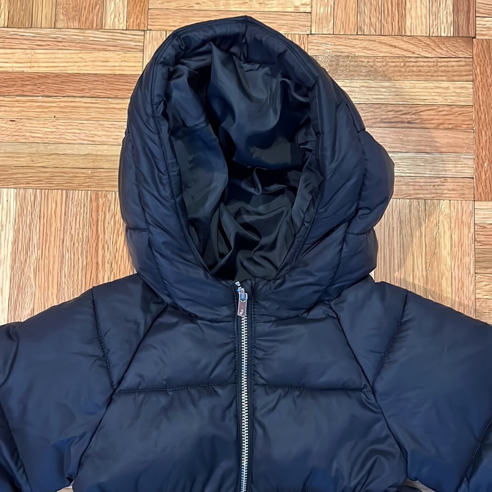 Jacadi Navy Puffer Coat 24M - Picture 2 of 6